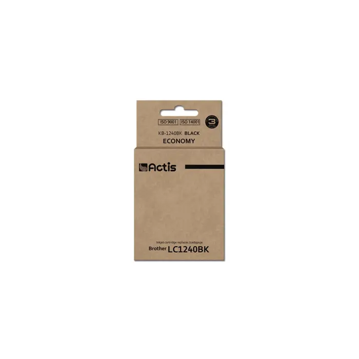 Actis KB-1240BK ink (replacement for Brother LC1240BK/LC1220BK; Standard; 19ml; black)