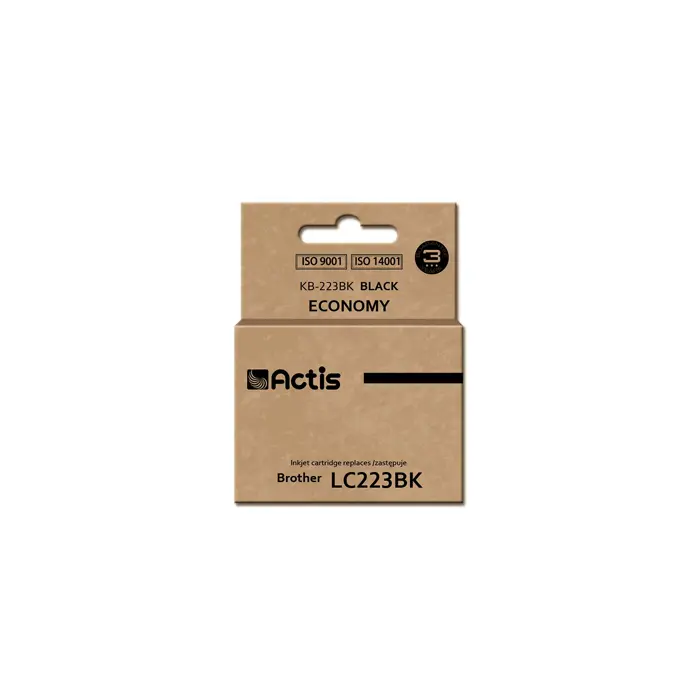 Actis KB-223BK ink (replacement for Brother LC223BK; Standard; 16 ml; black)