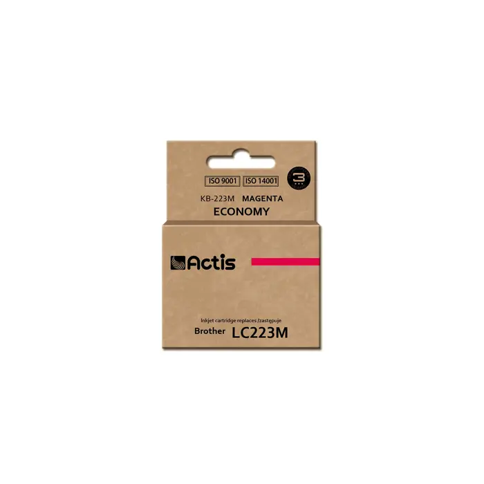 Actis KB-223M ink (replacement for Brother LC223M; Standard; 10 ml; magenta)