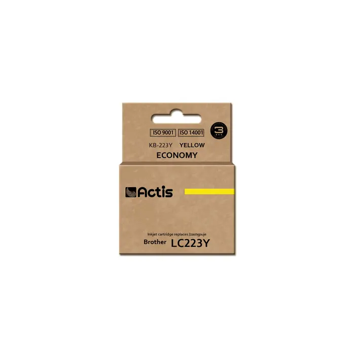 Actis KB-223Y ink (replacement for Brother LC223Y; Standard; 10 ml; yellow)