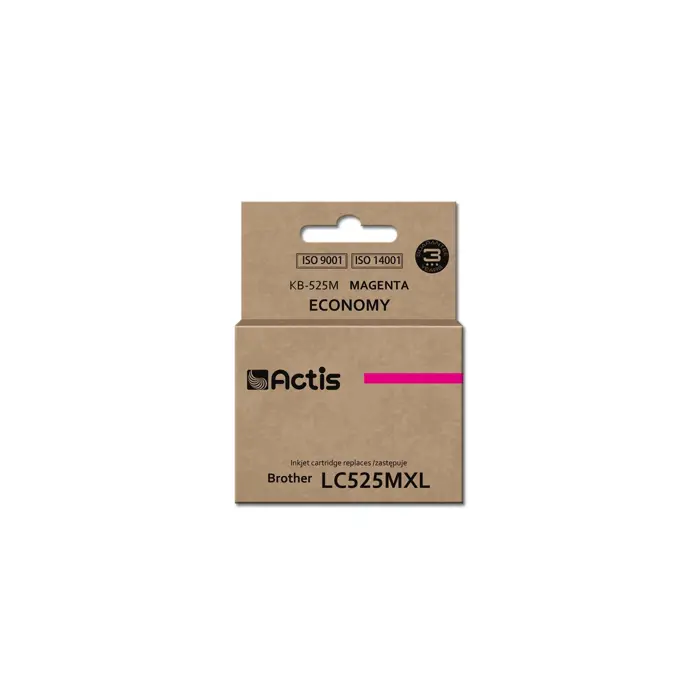 Actis KB-525M ink (replacement for Brother LC-525M; Standard; 15 ml; magenta)