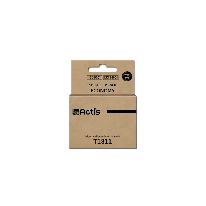 Actis KE-1811 ink (replacement for Epson T1811; Standard; 18 ml; black)