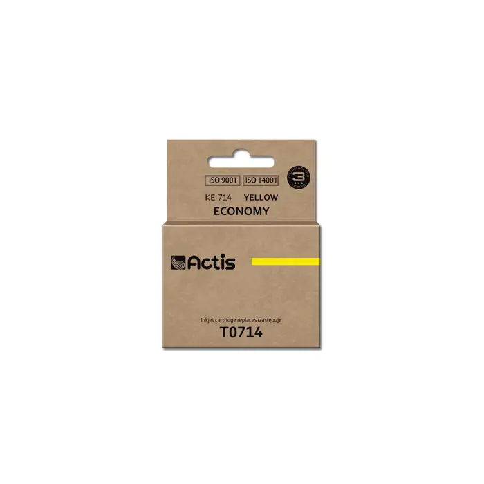 Actis KE-714 ink (replacement for Epson T0714/T0894/T1004; Standard; 13.5 ml; yellow)