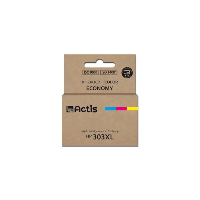 Actis KH-303CR ink for HP printer, replacement HP 303XL T6N03AE; Premium; 18ml; 415 pages; colour