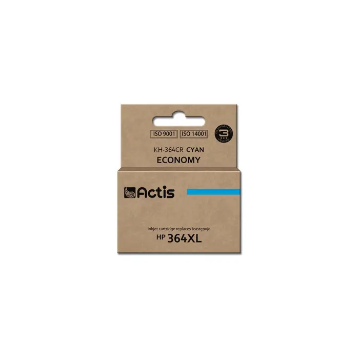 Actis KH-364CR ink (replacement for HP 364XL CB323EE; Standard; 12 ml; cyan)