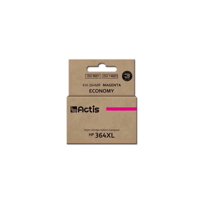 Actis KH-364MR ink (replacement for HP 364XL CB324EE; Standard; 12 ml; magenta)