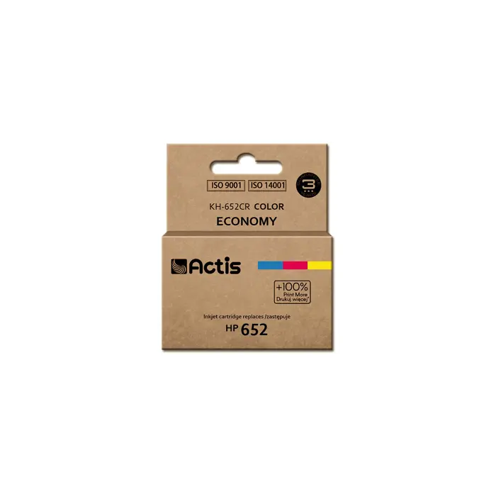 Actis KH-652CR ink (replacement for HP 652 F6V24AE; Standard; 15 ml; color)