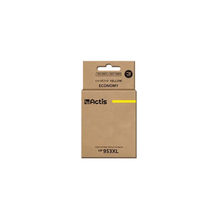 Actis KH-953YR ink (replacement for HP 953XL F6U18AE; Premium; 25 ml; yellow)