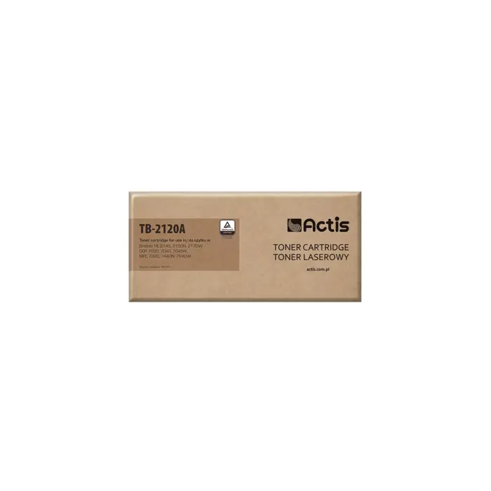 Actis TB-2120A Toner (replacement for Brother TN2120; Standard; 2600 pages; black)