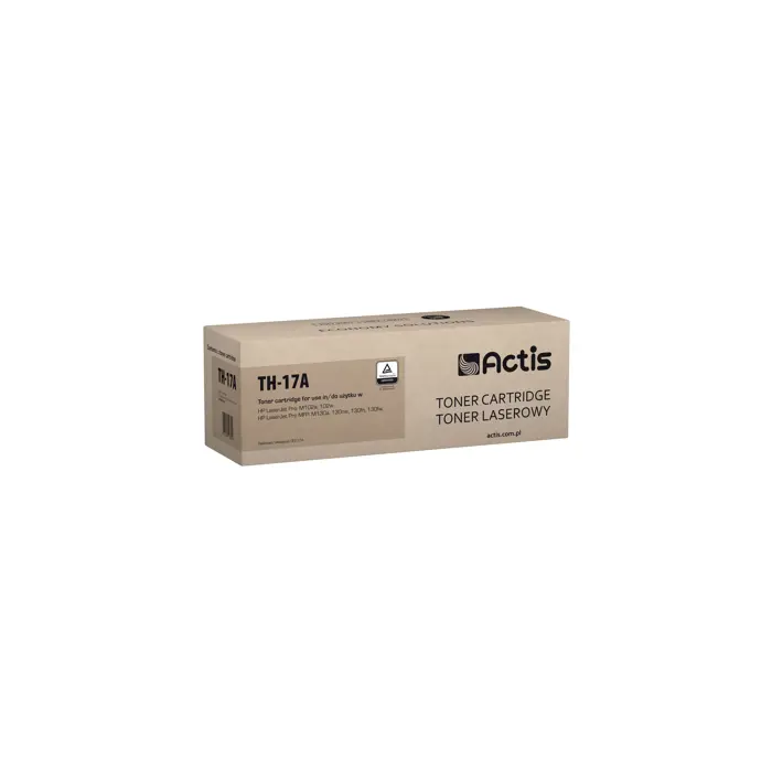 Actis TH-17A toner (replacement for HP 17A CF217A; Standard; 1600 pages; black)