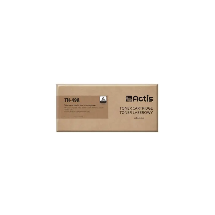 Actis TH-49A Toner (replacement for HP 49A Q5949A, Canon CRG-708; Standard; 2500 pages; black)