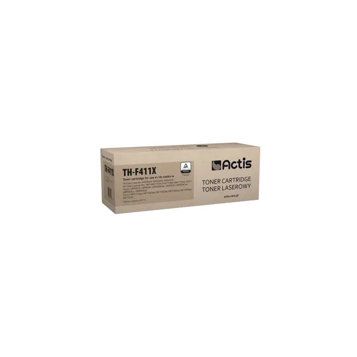 Actis TH-F411X toner (replacement for HP 410X CF411X; Standard; 5000 pages; cyan)