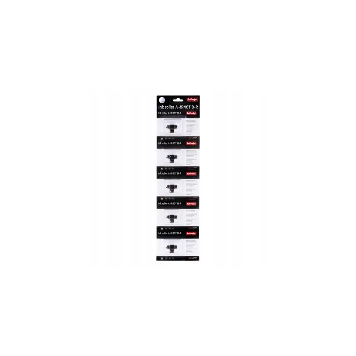Activejet A-IR40T color roller set (replacement for Epson IR40T; Supreme; black, magenta, 5 pcs)