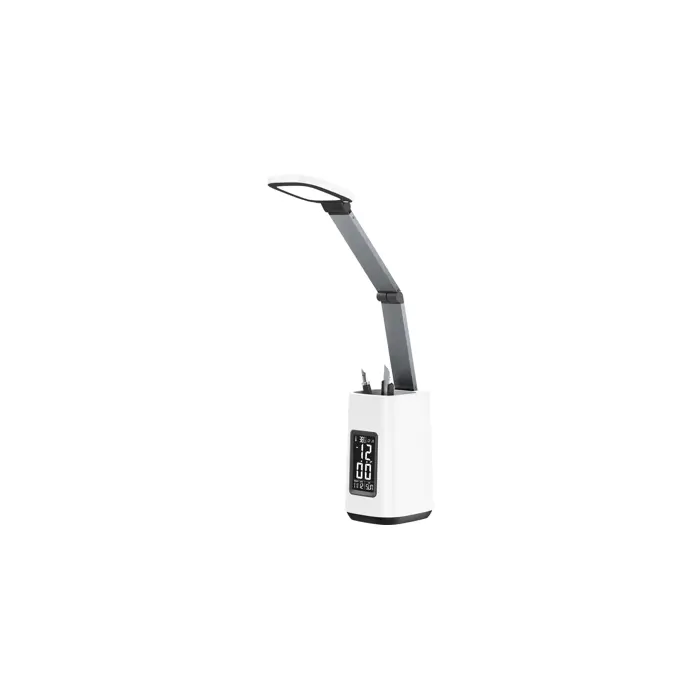 Activejet AJE-TECHNIC LED desk lamp with display white