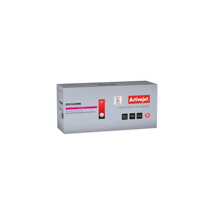 Activejet ATK-5220MN toner (replacement for Kyocera TK-5220M; Supreme; 1200 pages; magenta)