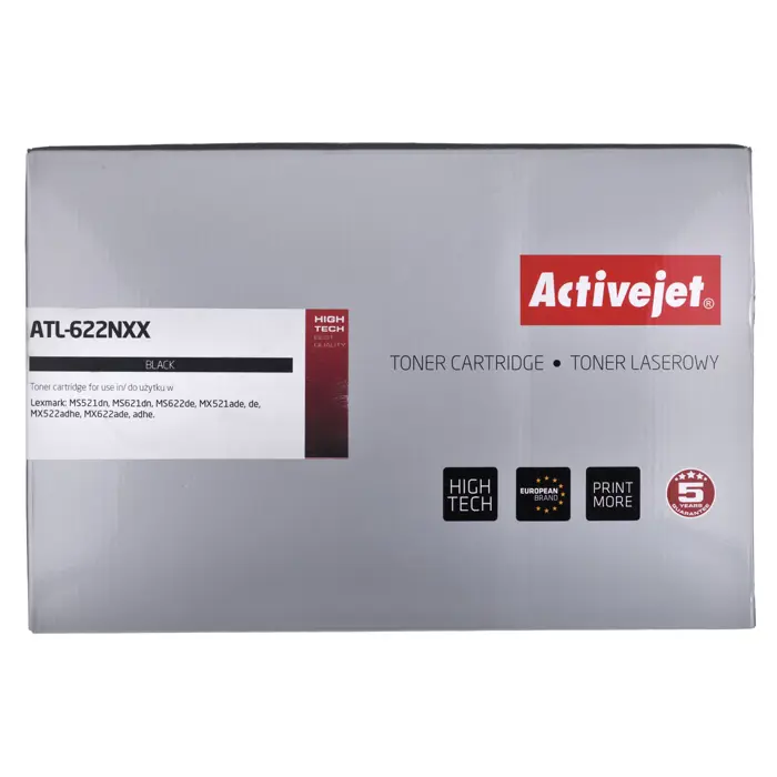 Activejet ATL-622NXX Toner Cartridge (replacement for Lexmark 56 Series, Supreme; 25000 pages; black)