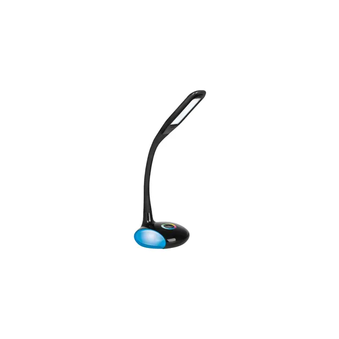 Activejet LED desk lamp VENUS BLACK with RGB base