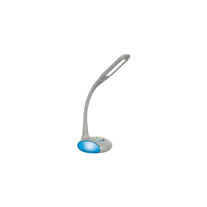 Activejet LED desk lamp VENUS GREY with RGB base