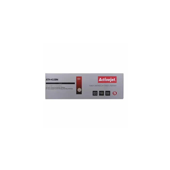 Activejet Toner ATH-415BNX (replacement HP 415X W2030X; Supreme; 7500 pages; black)