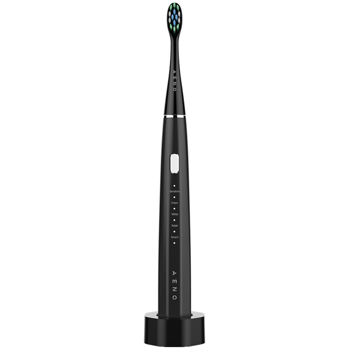 AENO SMART Sonic Electric toothbrush, DB2S: Black, 4modes + smart, wireless charging, 46000rpm, 40 days without charging, IPX7