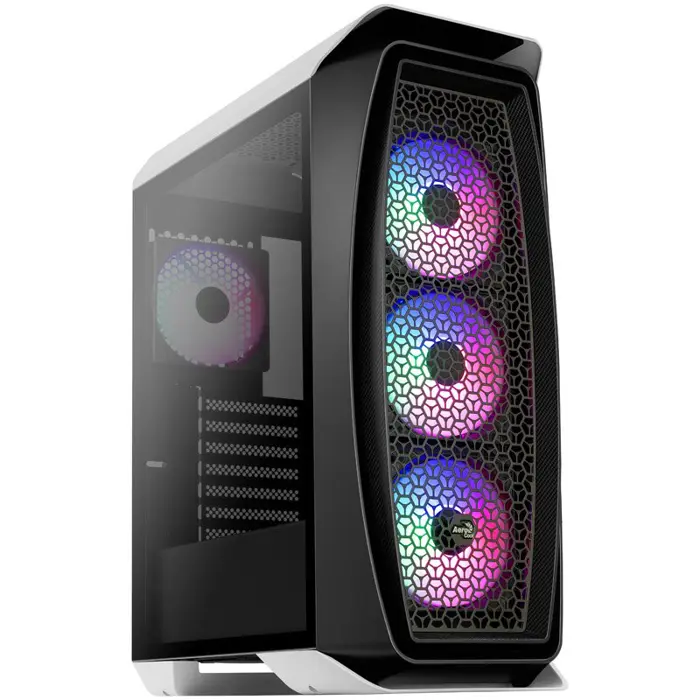 Aerocool Aero One Frost Midi-Tower, Tempered Glass - weiß-ACCM-PB17043.21