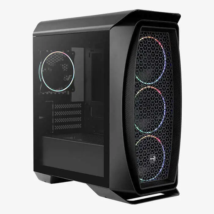 Aerocool Aero One Mini Eclipse Midi-Tower, Tempered Glass - schwarz-ACCS-PB18143.11