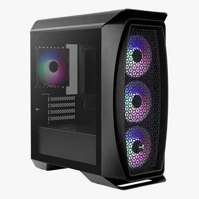 Aerocool Aero One Mini Frost Micro-ATX Gehäuse, Tempered Glass - weiß-ACCS-PB18043.21