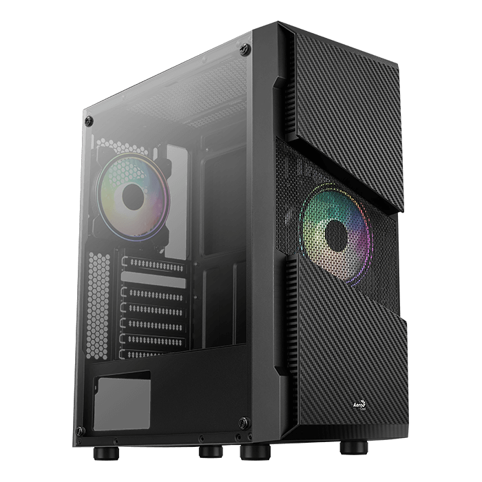 Aerocool Menace Saturn RGB Midi-Tower, Tempered Glass - schwarz-ACCM-PV20023.11