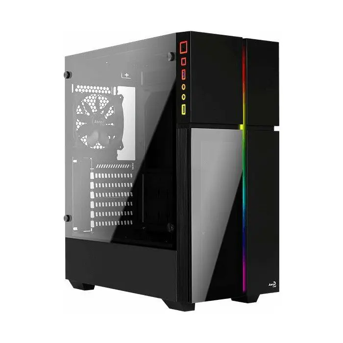 Aerocool Playa Midi-Tower, Tempered Glass - schwarz-ACCM-PB09133.11