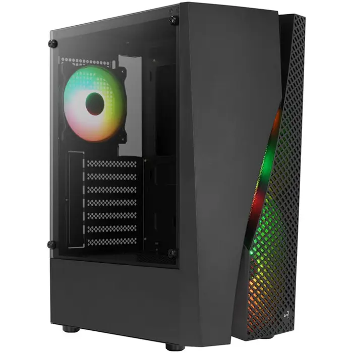 Aerocool Wave v1 Midi-Tower - schwarz Window-ACCM-PV35013.11