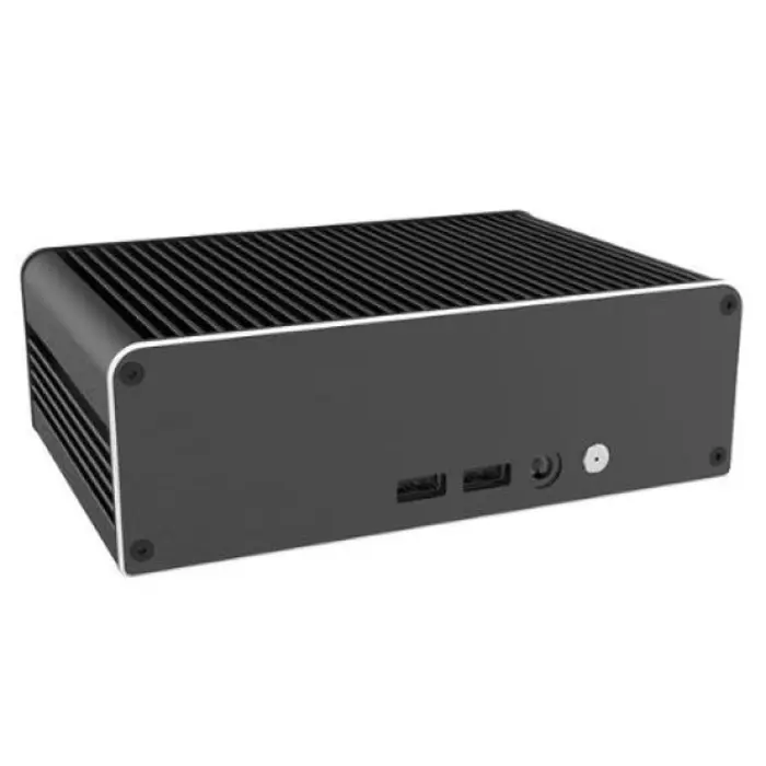 Akasa Newton CWS Intel NUC-Gehäuse, passive Kühlung - schwarz-A-NUC93-M1B