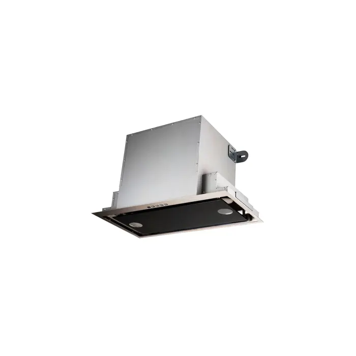 AKPO WK-10 NEVA GLASS Wall mounted cooker hood Black 60 Inox