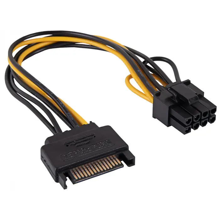 AKYGA SATA to PCI Express 8 pin 20cm