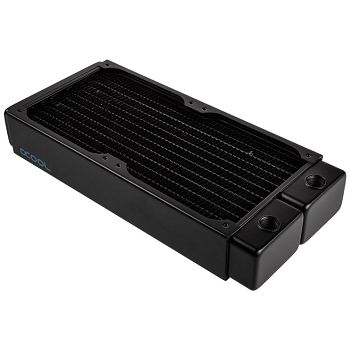 Alphacool NexXxoS V.2 XT45 Full Copper Radiator - 240mm, black 1015112