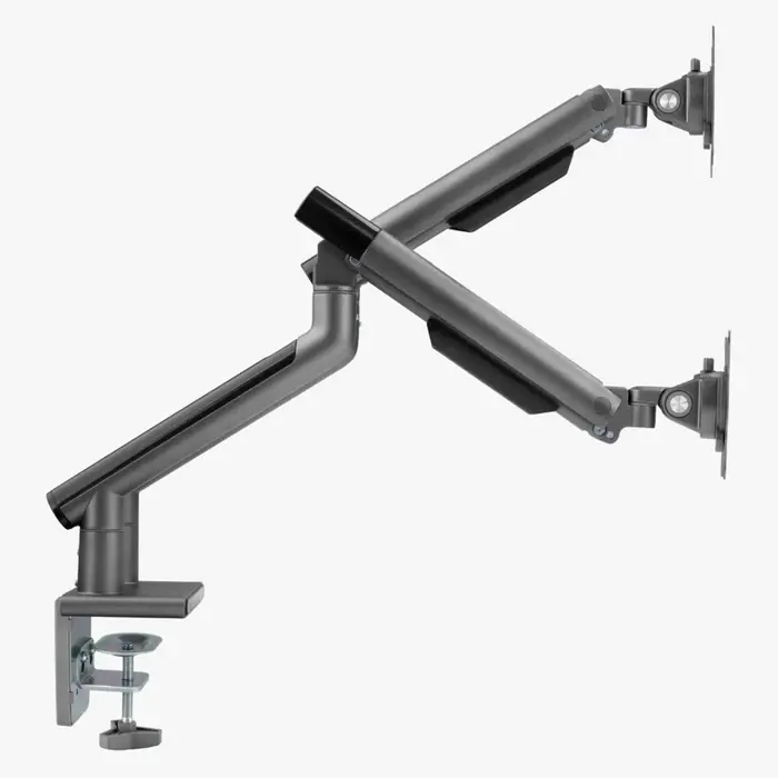 Alterzone Arm Duo Aluminum Monitor Arm, Space Gray-ALZDARM17-32-G