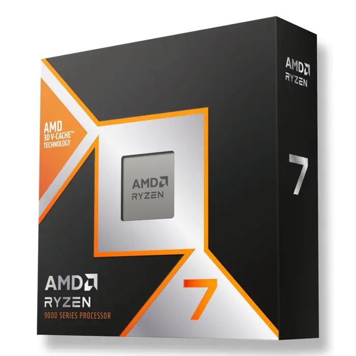 AMD Ryzen 7 9800X3D processor 4.7 GHz 104 MB L2 & L3 Box