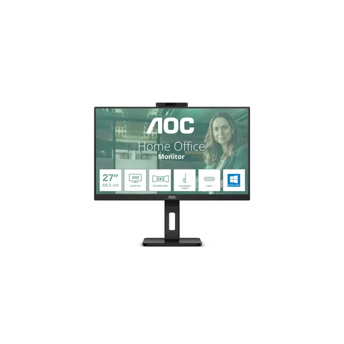 AOC 24P3QW computer monitor 60.5 cm (23.8") 1920 x 1080 pixels Full HD Black