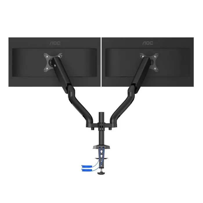 AOC AD110DX Dual Monitor Arm with USB-A