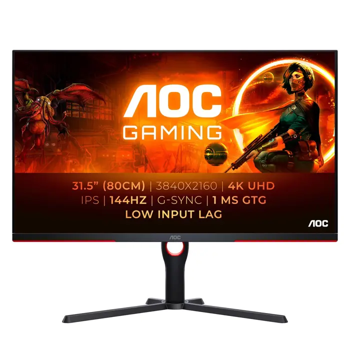 AOC Gaming U32G3X/BK skarm - WLED - 32