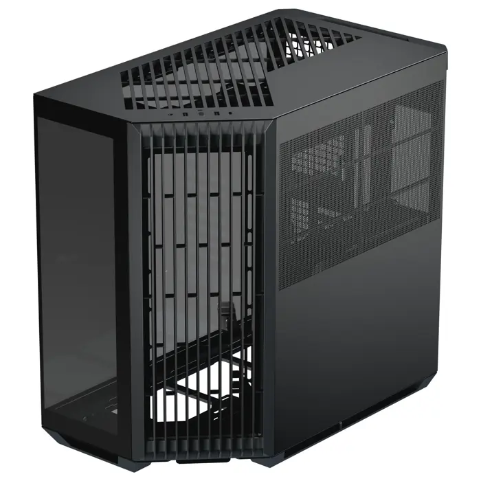 APNX V1 PC-Gehäuse, Midi-Tower, ATX, Tempered Glass - schwarz-APCM-VI01003.11