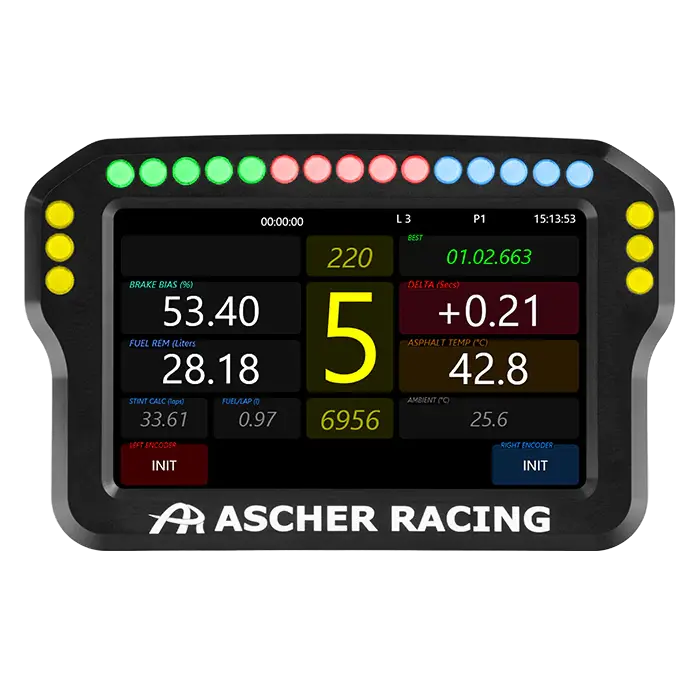 Ascher Racing Dashboard 4"-76080028