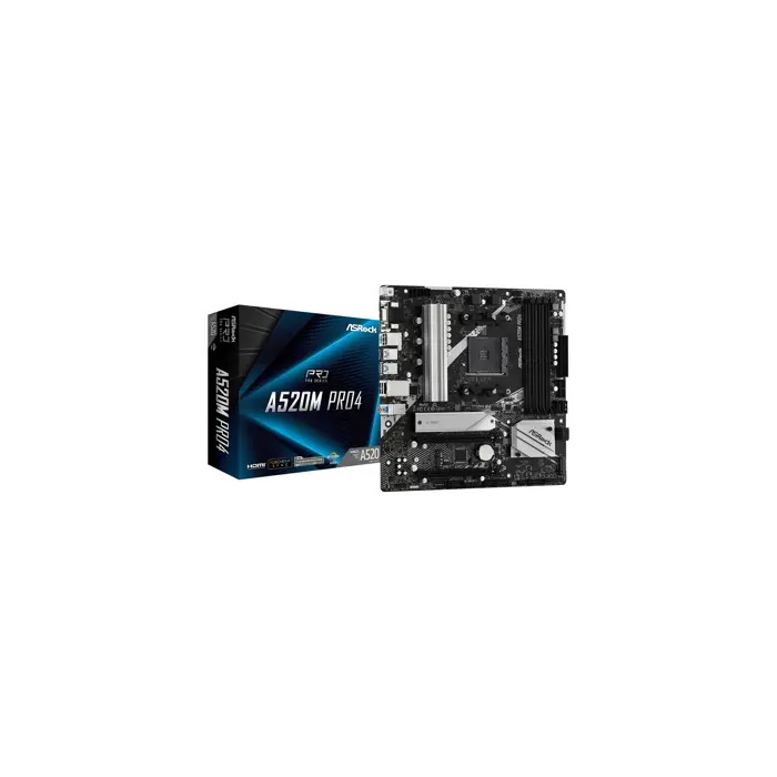 Asrock A520M Pro4 Socket AM4 micro  ATX