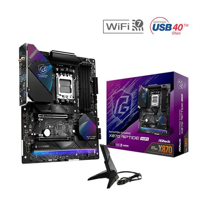 Asrock AMD AM5 X870 RIPTIDE WIFI