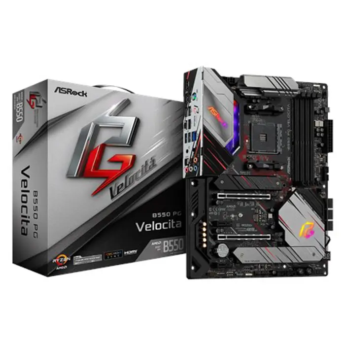 Asrock B550 PG Velocita Socket AM4 ATX AMD  B550