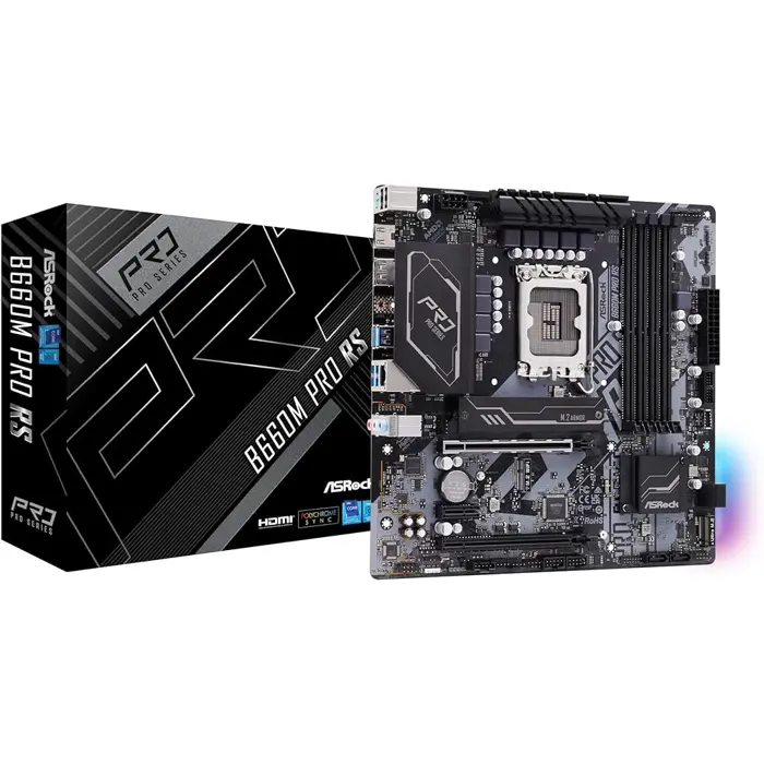 ASROCK B660M Pro RS LGA1700 4x DDR4