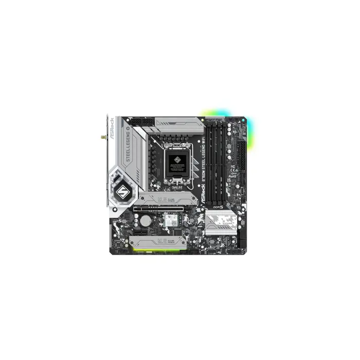 Asrock B760M Steel Legend WiFi Intel B760 LGA 1700 micro ATX