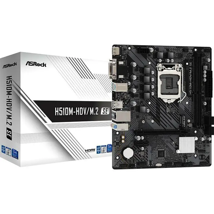 Asrock Intel LGA1200 H510M-HDV M.2