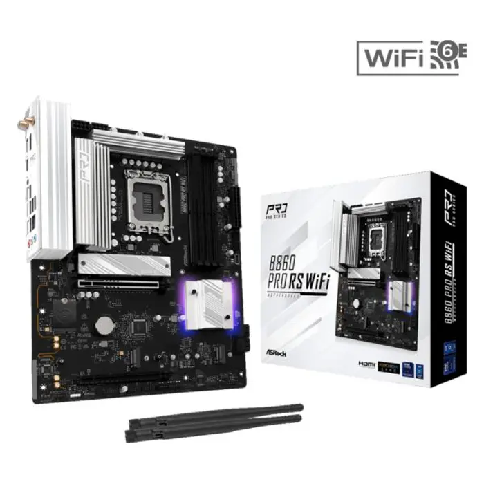 Asrock Intel LGA1851 B860 PRO RS WIFI