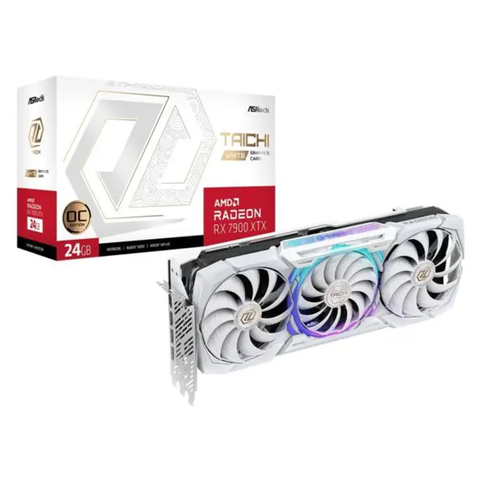 Asrock Radeon RX 7900 XTX Taichi White 24GB OC, 24GB GDDR6