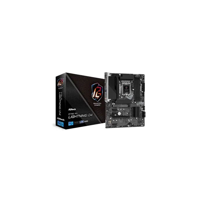 Asrock Z790 PG Lightning/D4 Intel Z790 LGA 1700 ATX